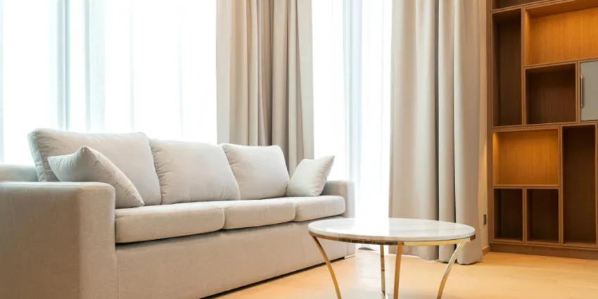 curtain at living hall