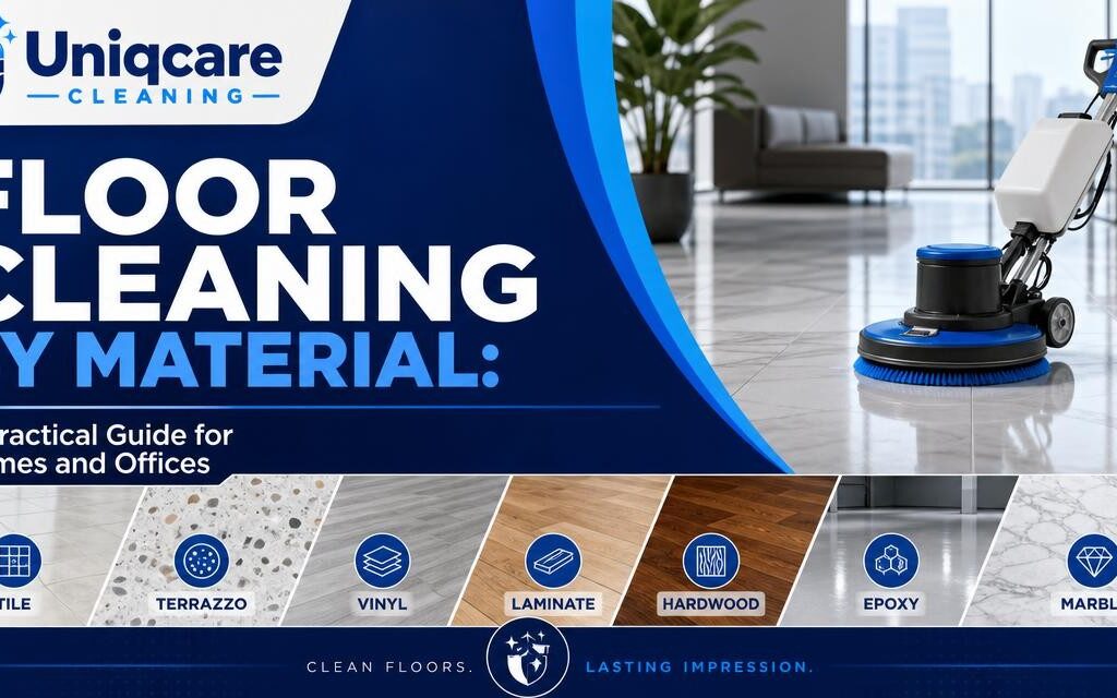Floor Cleaning by Material: A Practical Guide for Homes and Offices - Uniqcare Cleaning