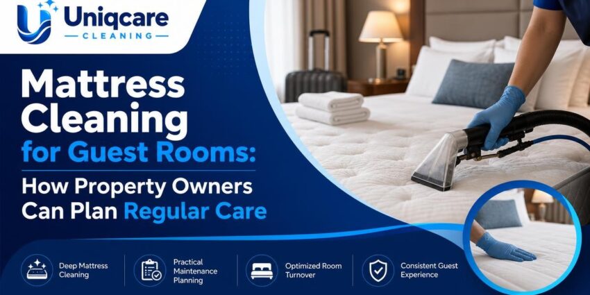 Mattress Cleaning for Guest Rooms: How Property Owners Can Plan Regular Care - Uniqcare Cleaning