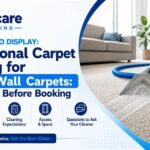 Professional Carpet Cleaning for Wall-to-Wall Carpets: What to Ask Before Booking - Uniqcare Cleaning