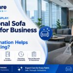 Professional Sofa Cleaning for Business Lounges: What Information Helps Before Booking? - Uniqcare Cleaning