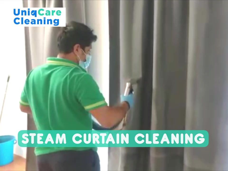 uniqcare steam curtain cleaning